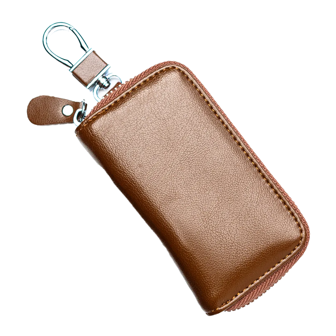 Car Key Organizer leather black