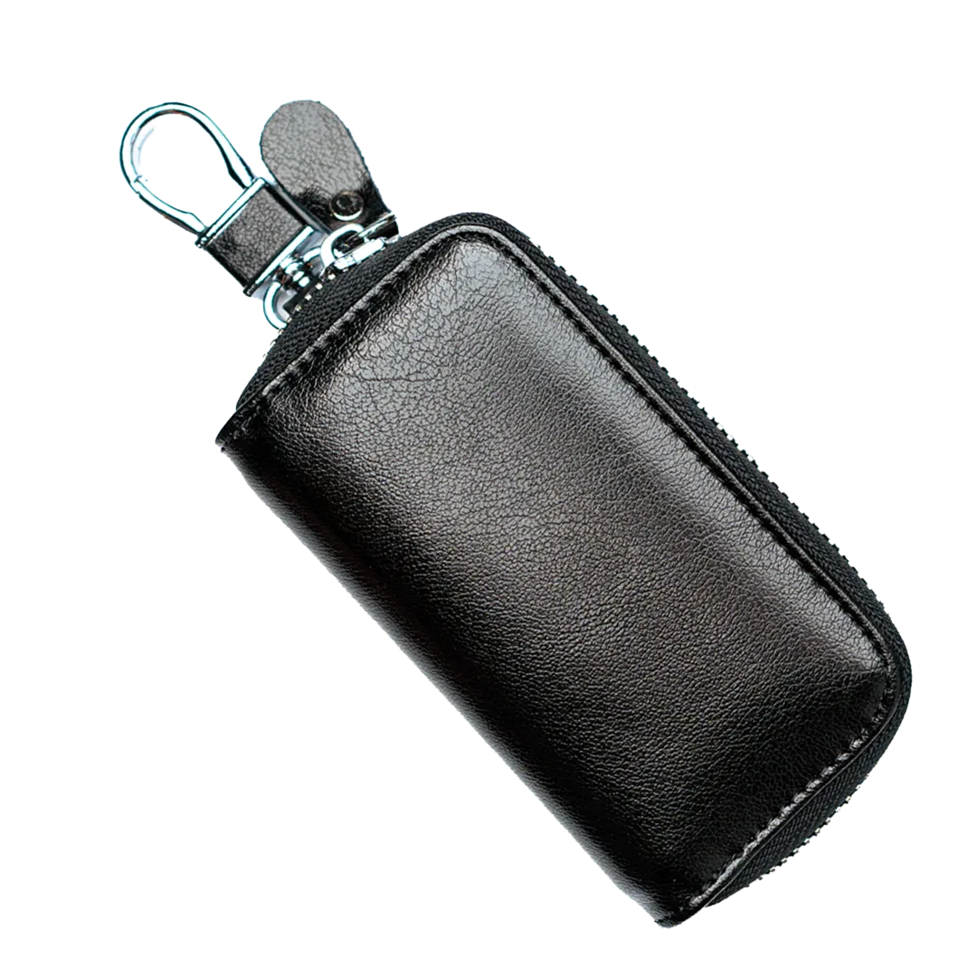 Car Key Organizer leather black