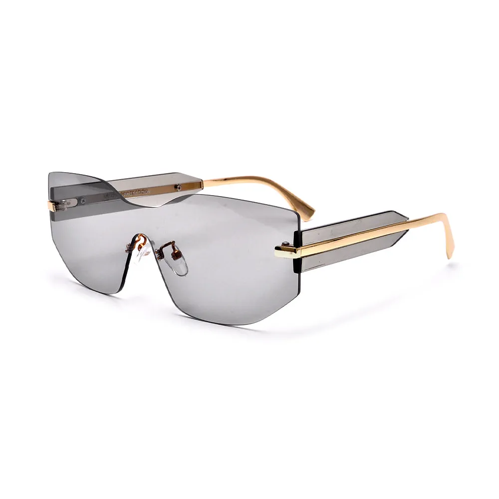 CAT EYE ONE PIECE SHIELD SUNNIES