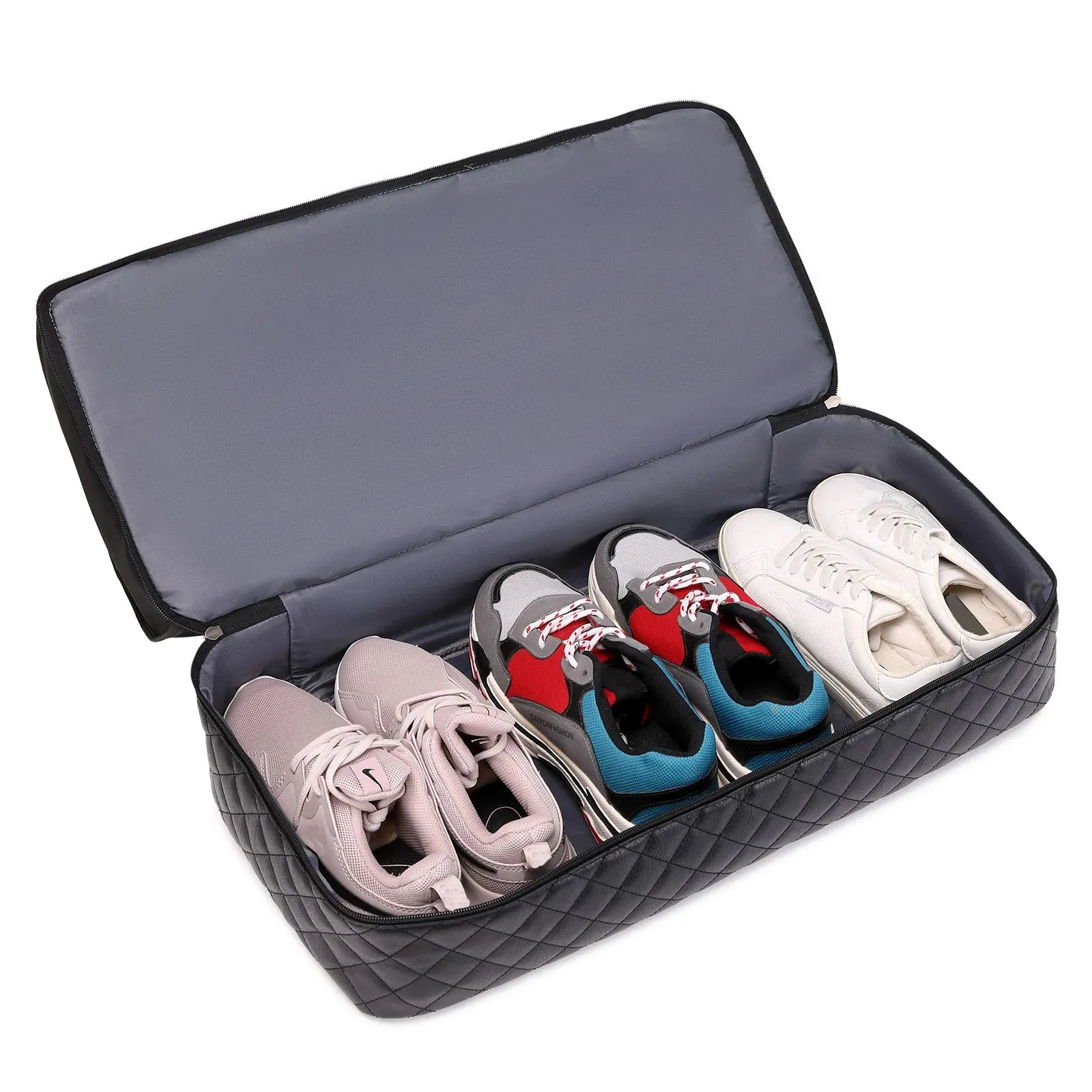 Chic Voyager: Deluxe Weekend Carryall with Shoe Compartment