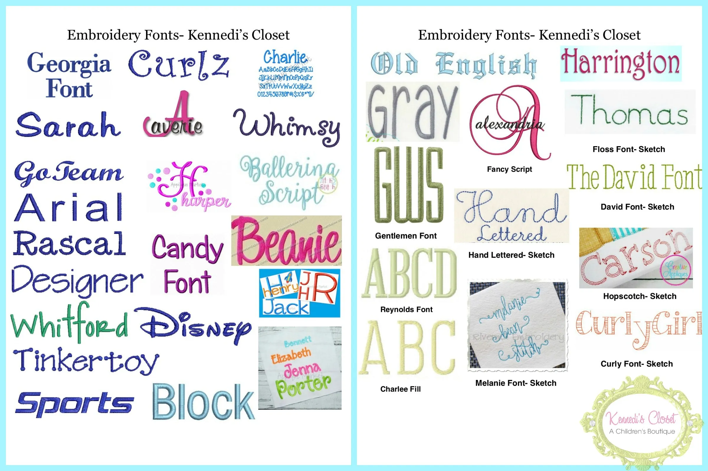 Classic Monogrammed Bib