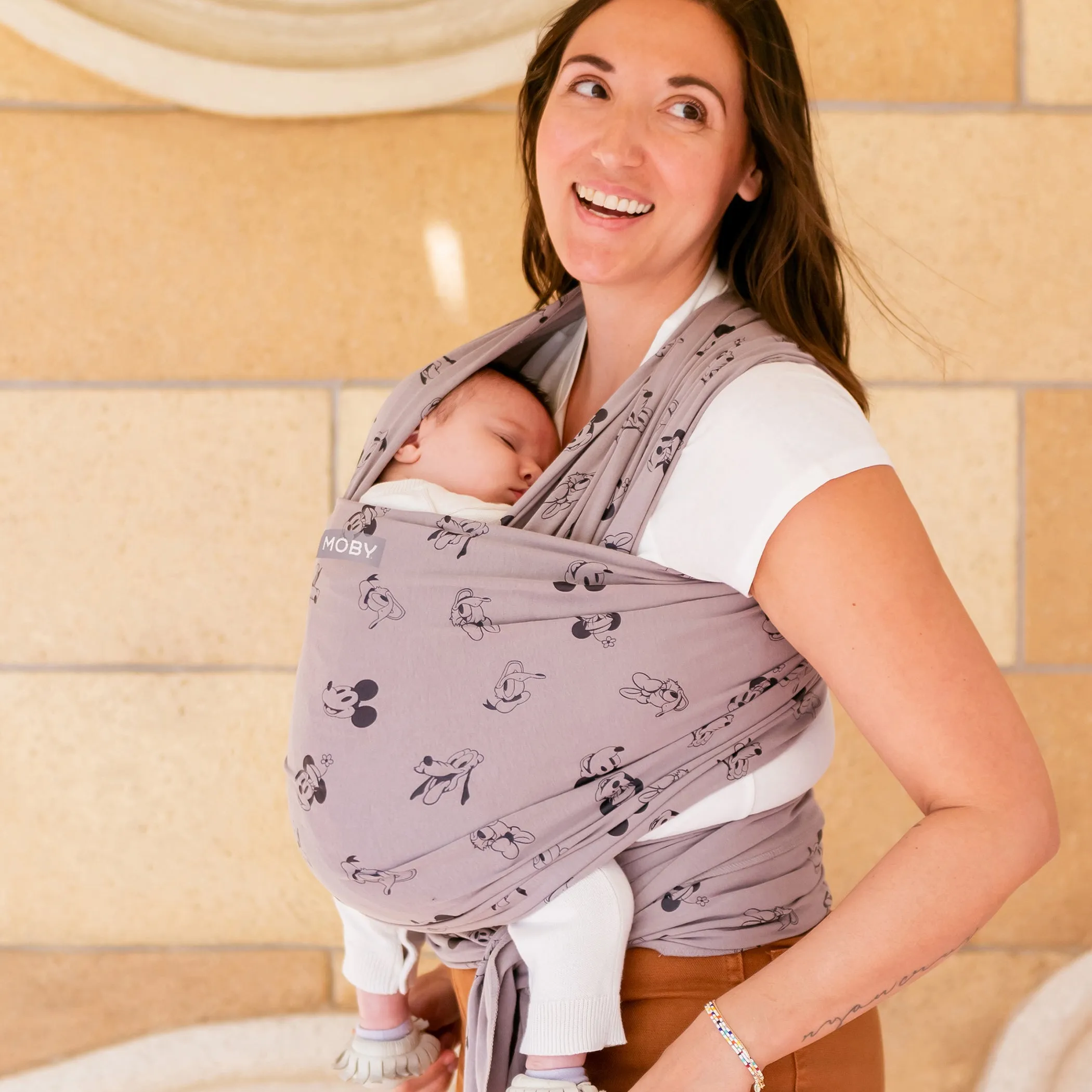 Classic Wrap Baby Carrier - Disney's Vintage Mickey and Friends