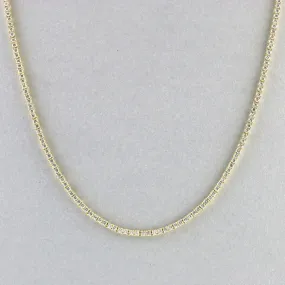 Cobblestone EUGENIE RHODIUM PLATED NECKLACE