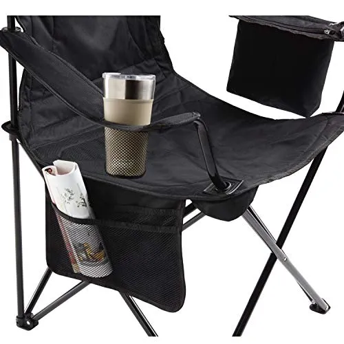 Coleman Camp Chair with 4-Can Cooler | Folding Beach Chair