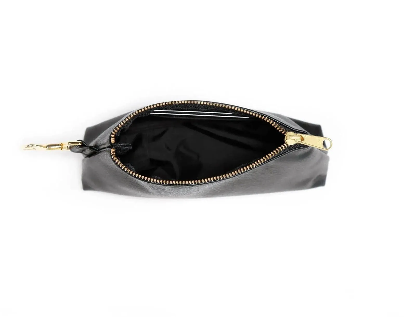 Cool Grey Vegan Leather 2-Piece Wristlet Set