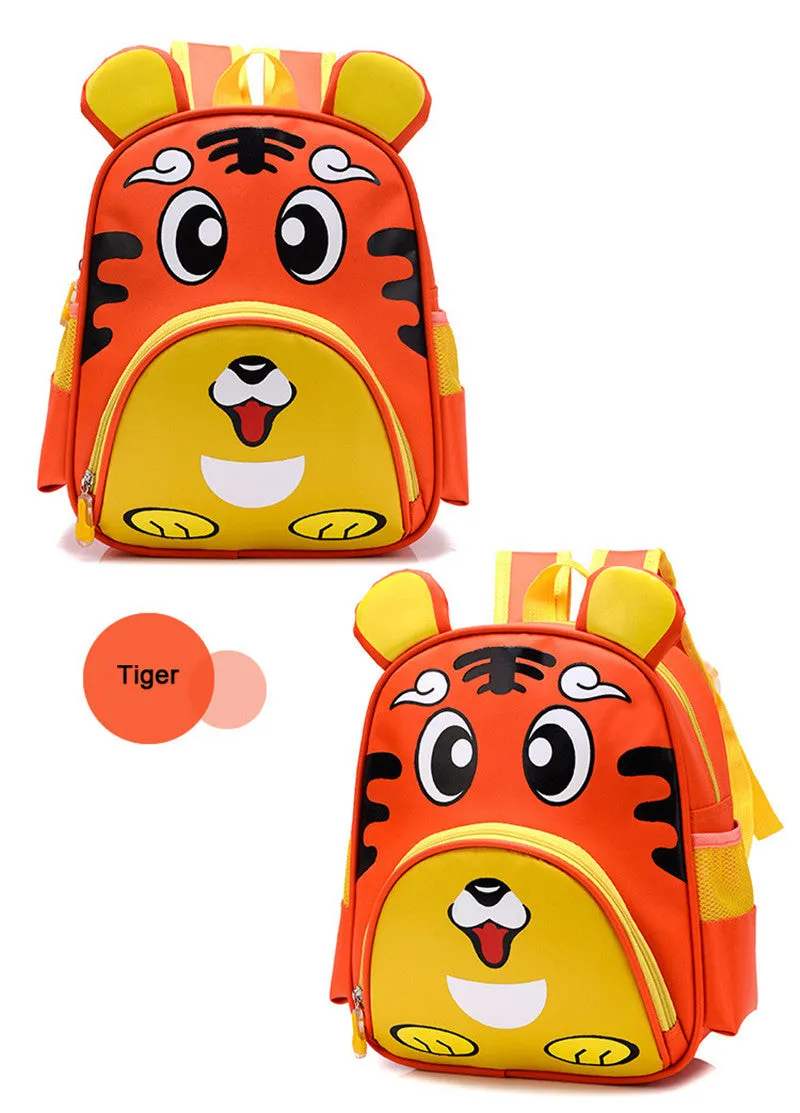 Cute Owl Animals Kids Backpack Toddler School Bags ZOO Families Kindergarten Bag
