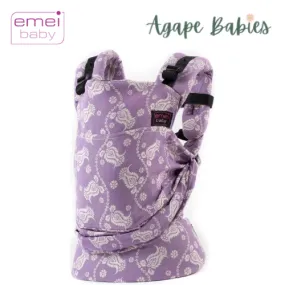 Emeibaby Wrap Conversion Toddler  Carrier - Full Paisley Lilac