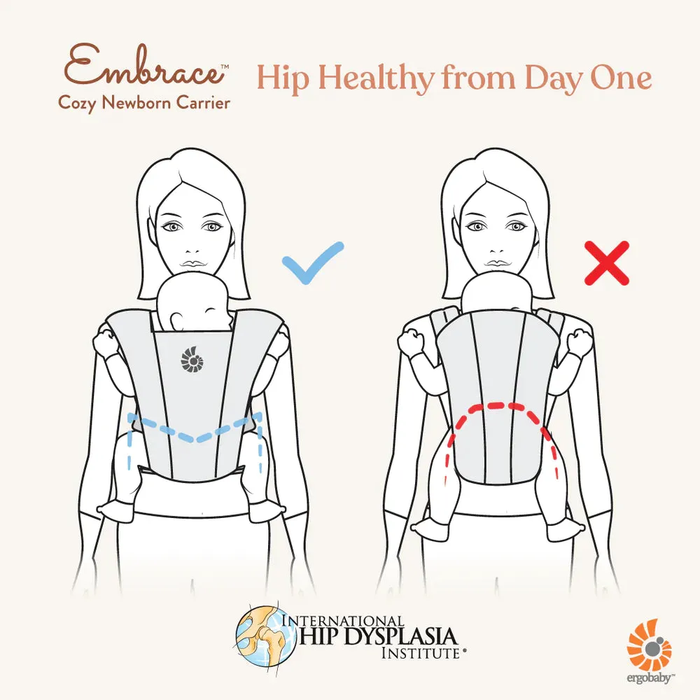 Ergobaby Baby baby carrier/canvas Embrace | Olive