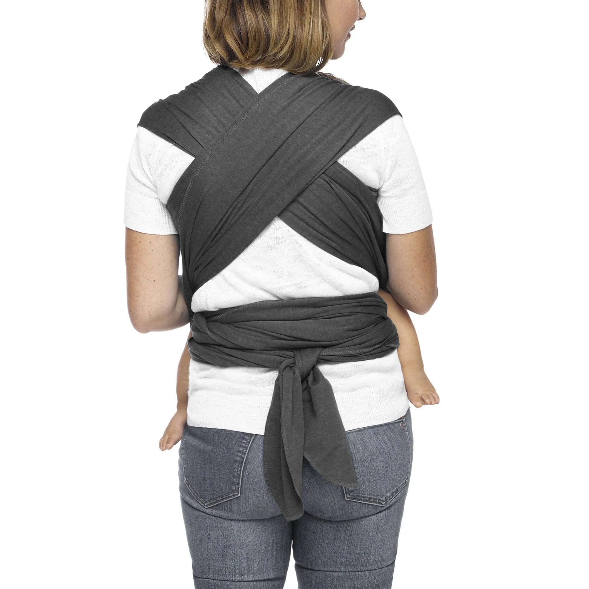 Evolution Baby Wrap Carrier - Charcoal