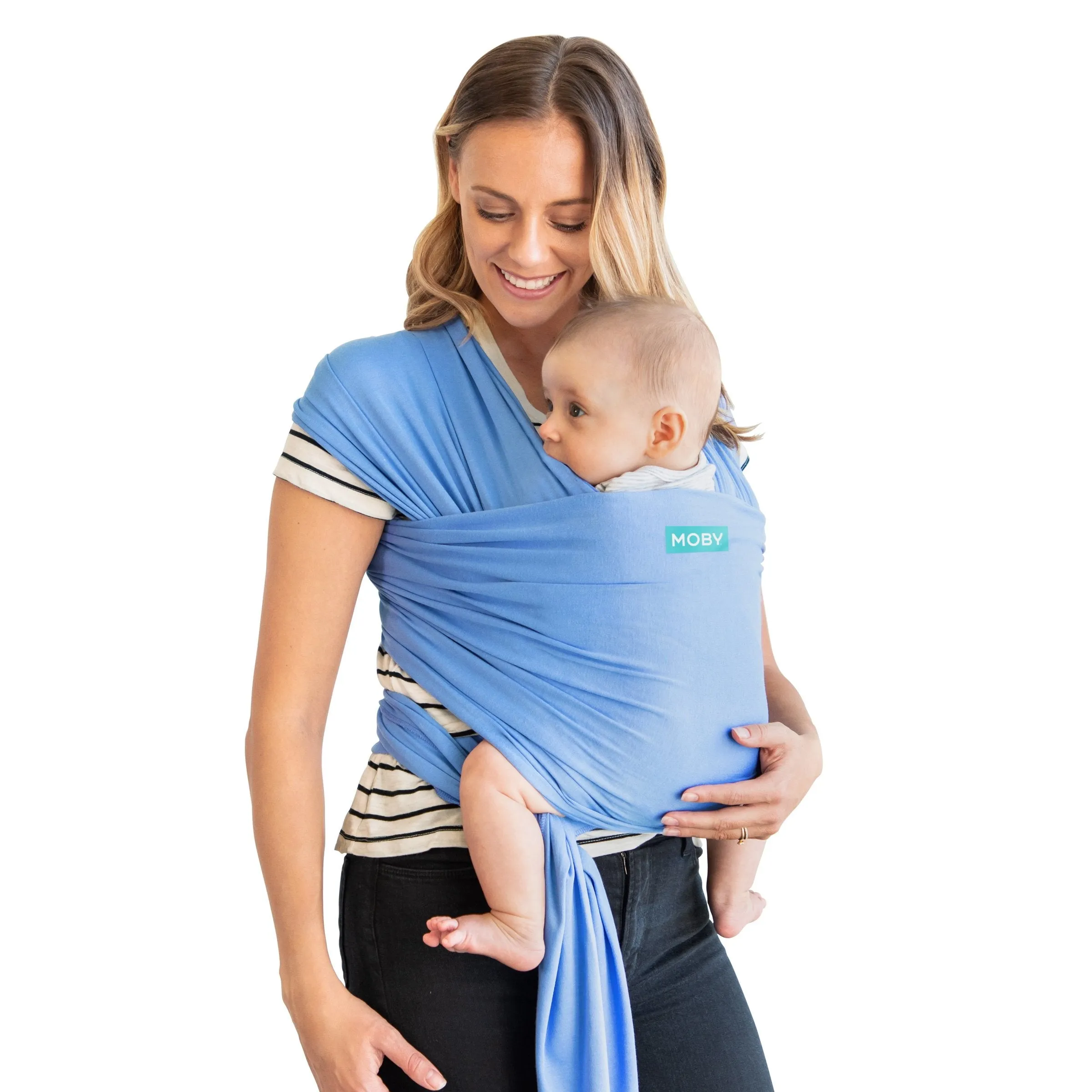 Evolution Baby Wrap Carrier - Cornflower