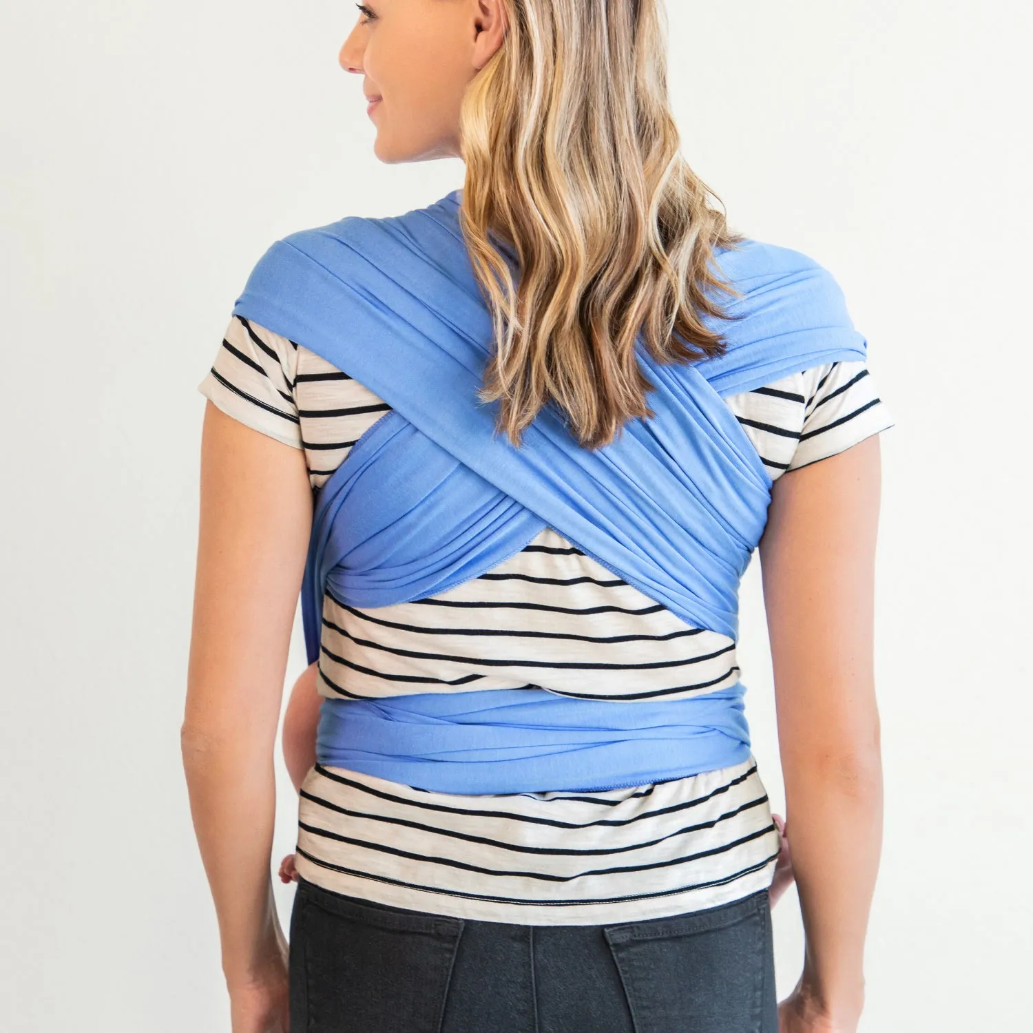 Evolution Baby Wrap Carrier - Cornflower