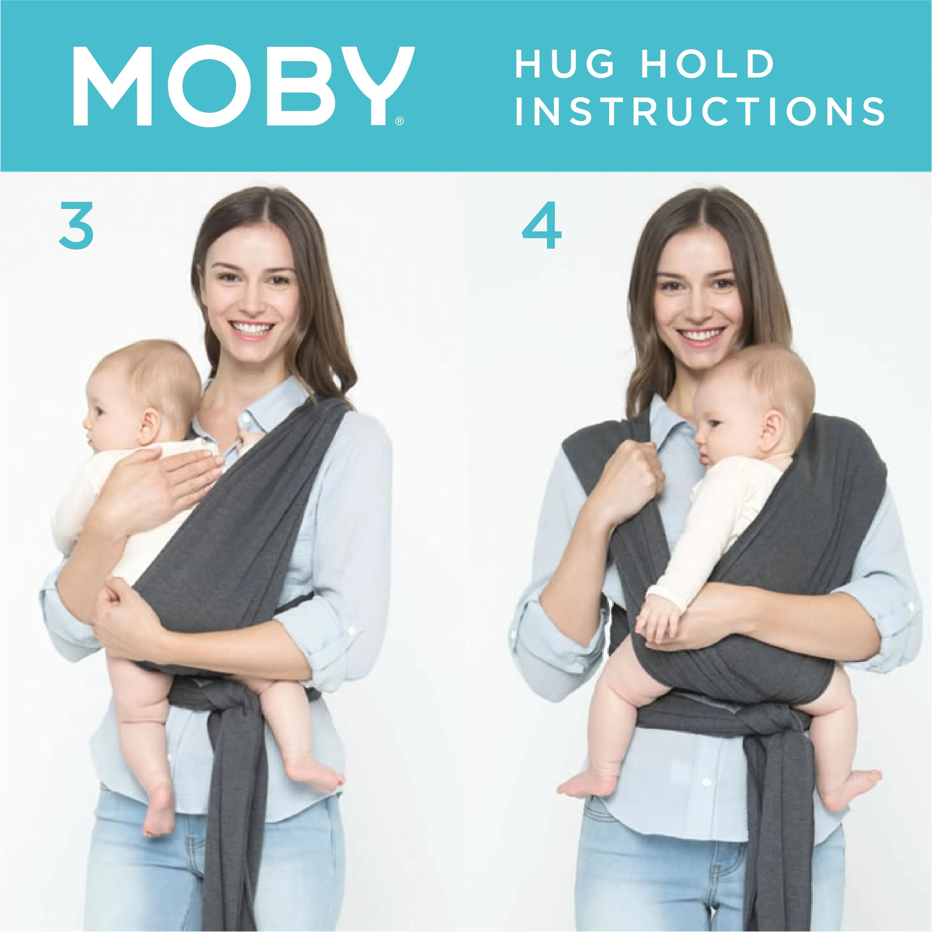 Evolution Baby Wrap Carrier - Denim
