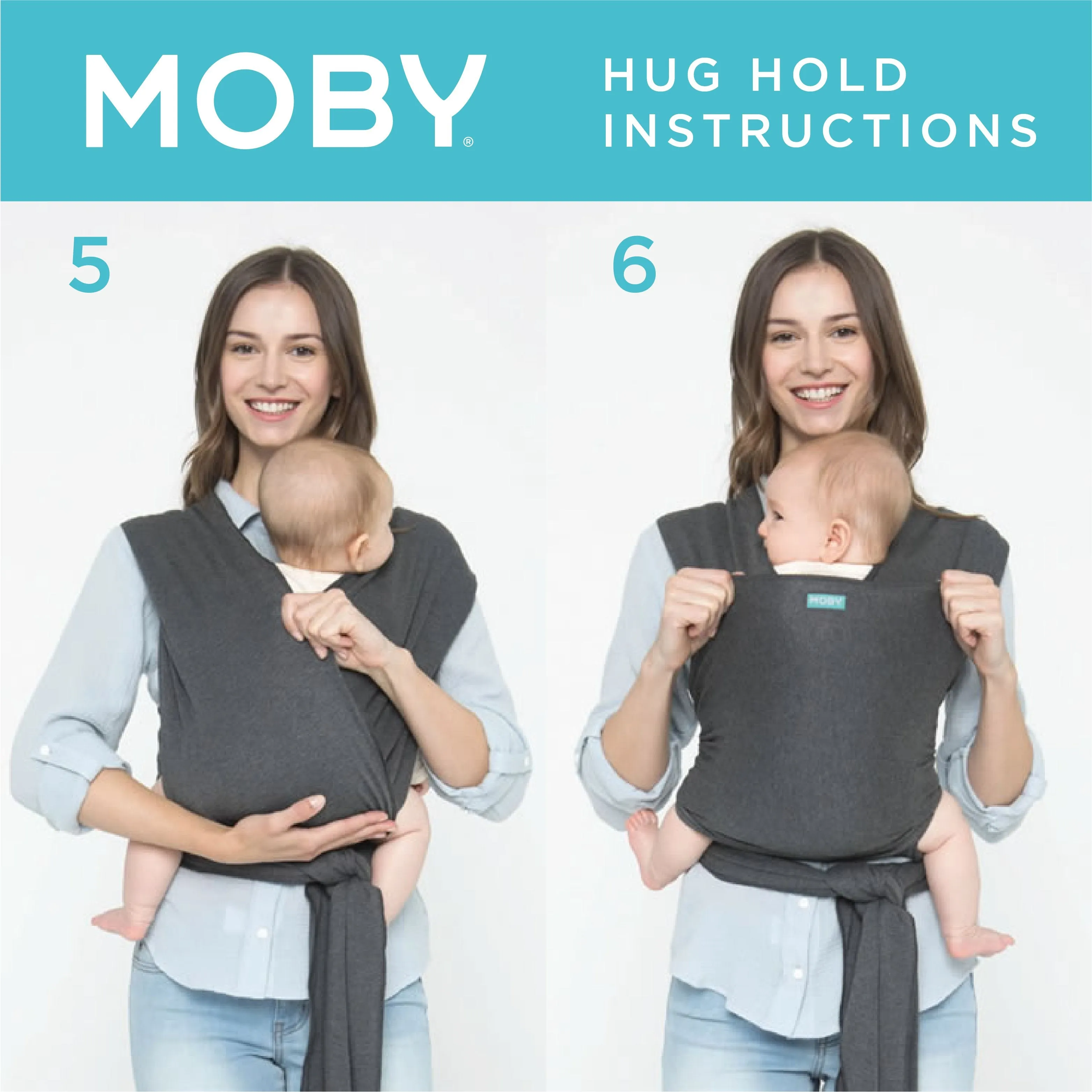 Evolution Baby Wrap Carrier - Denim