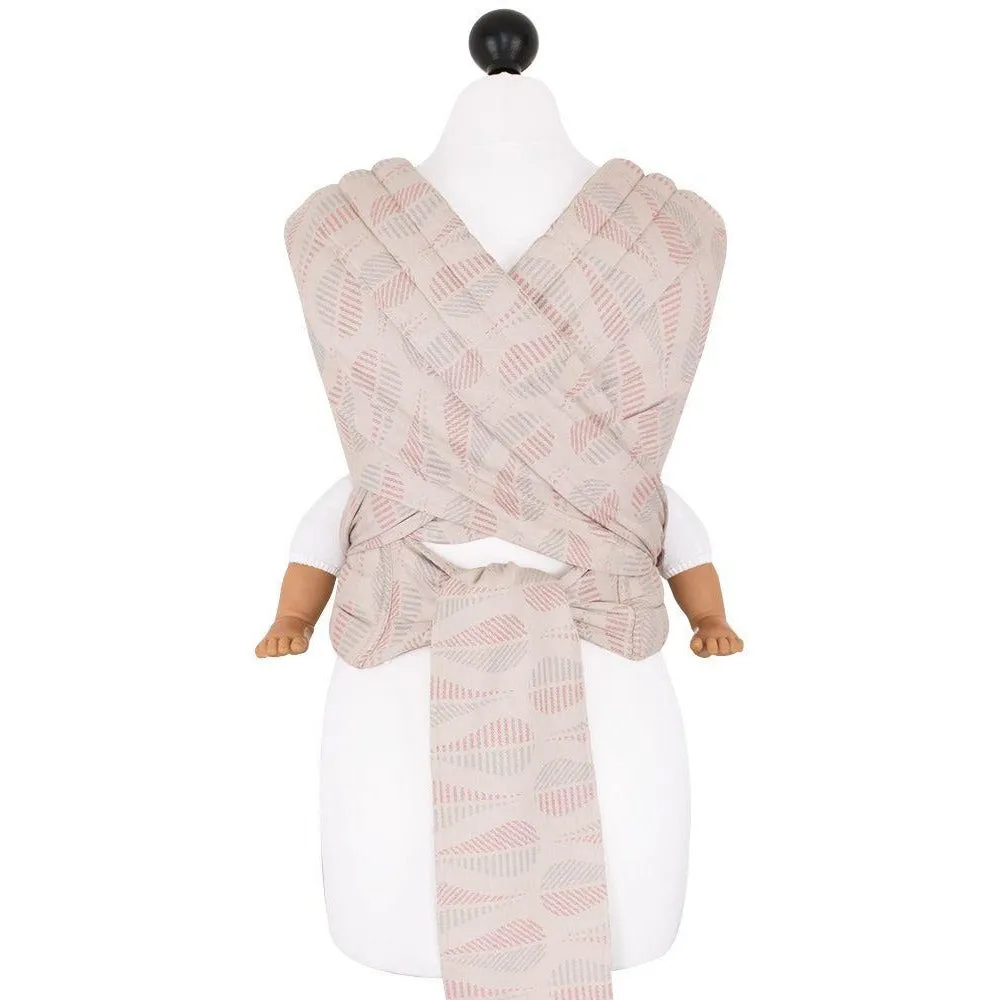 Fidella Fly Tai - MeiTai babycarrier Drops Pinkish Sand (New Size - 3months  )