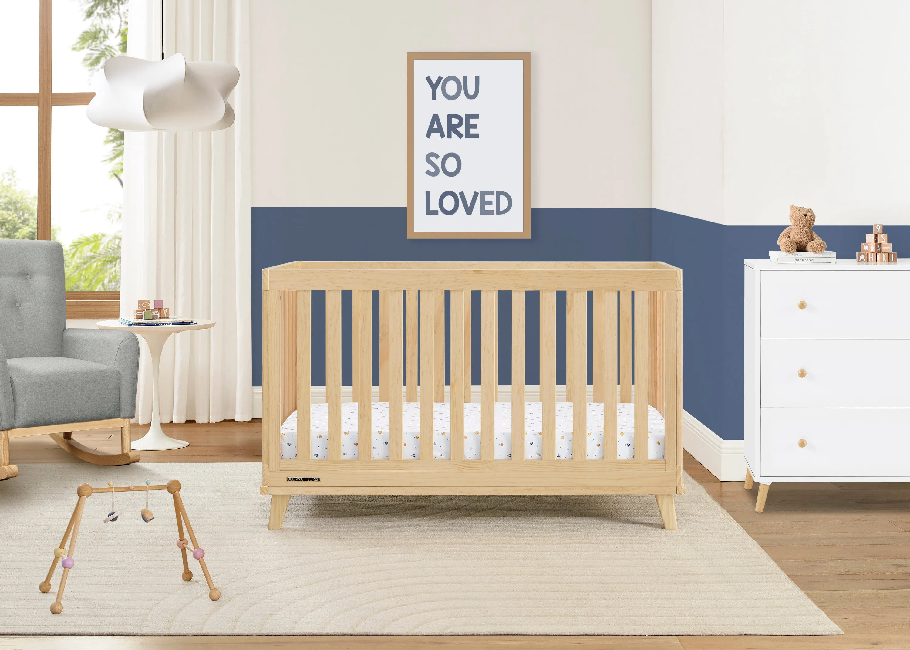 Frankie 4-in-1 Convertible Crib