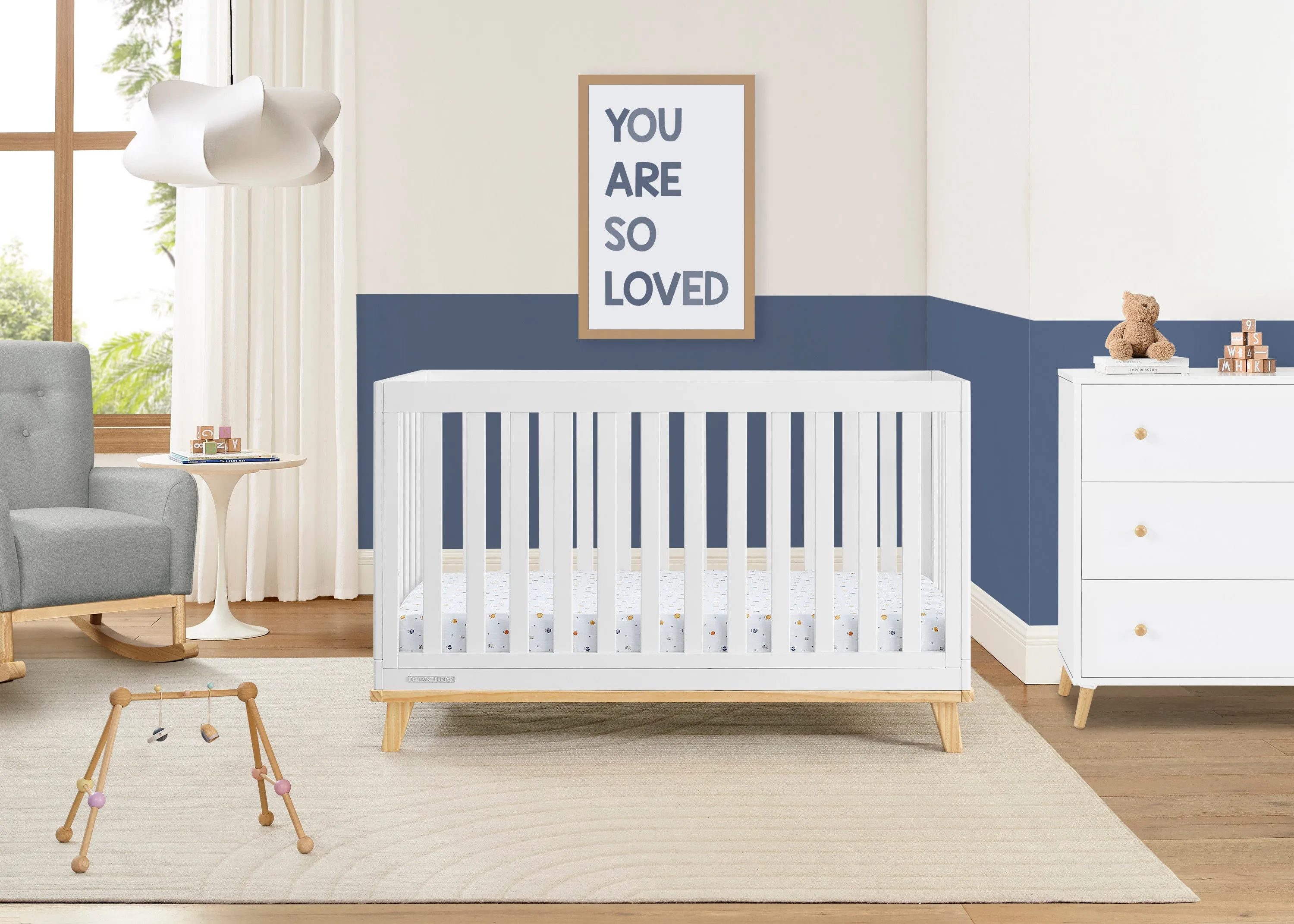 Frankie 4-in-1 Convertible Crib