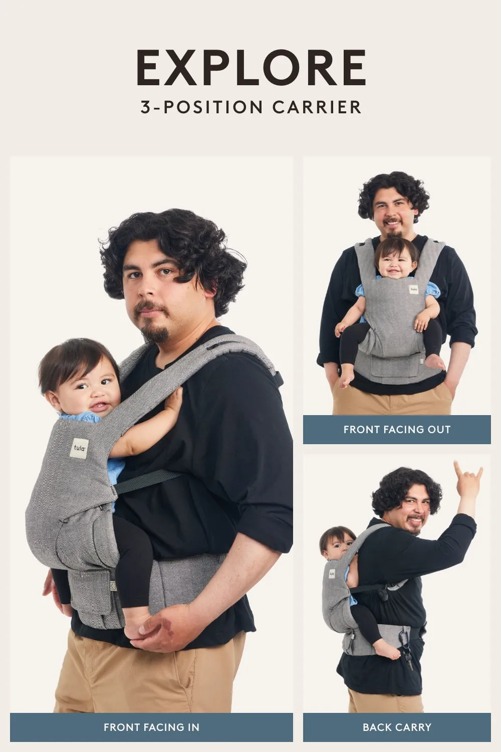 Geode - Hemp Explore Baby Carrier