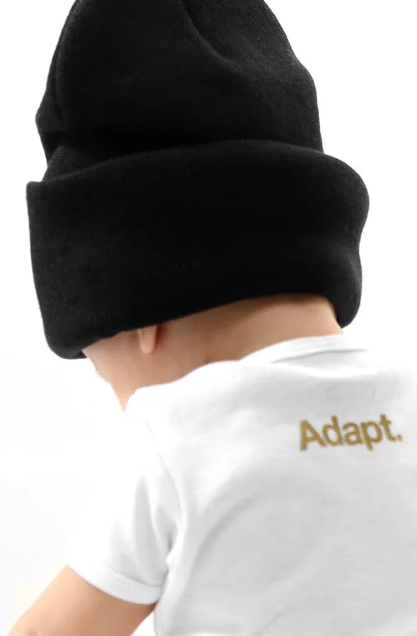 Gold Blooded (Baby White/Red Onesie)
