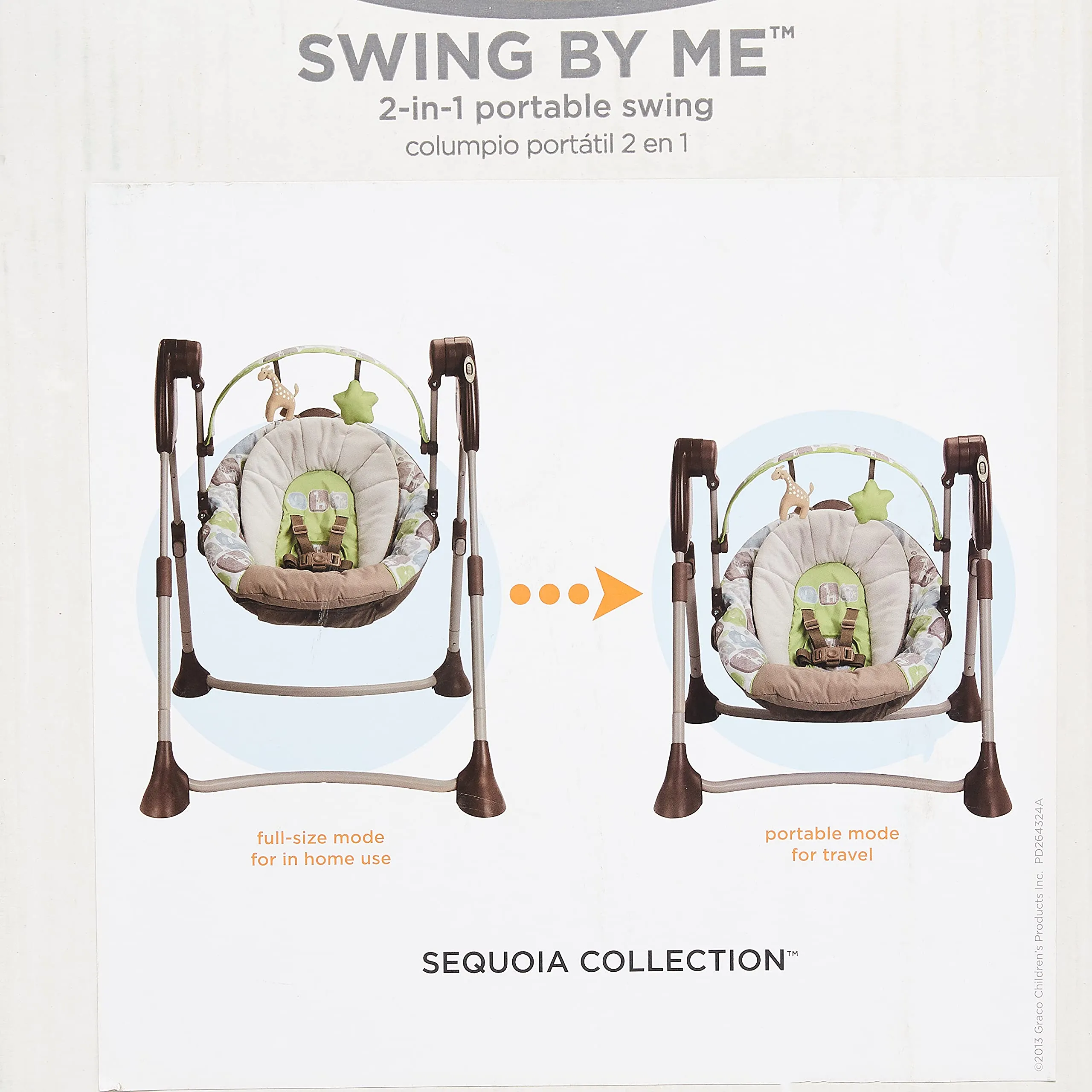 Graco 2-in-1 Portable Swing By Me