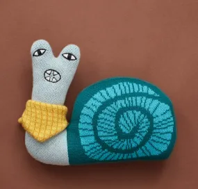Handmade Wool Sylvie Snail Wee Ones by Donna Wilson