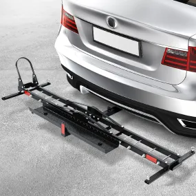 Heavy-Duty Motorcycle Carrier Rack 500lbs Capacity - Giantz