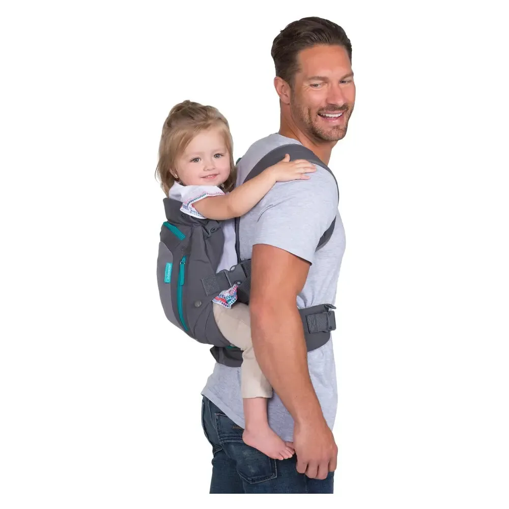 Infantino Carry On Multi-Pocket Carrier, Grey & Black