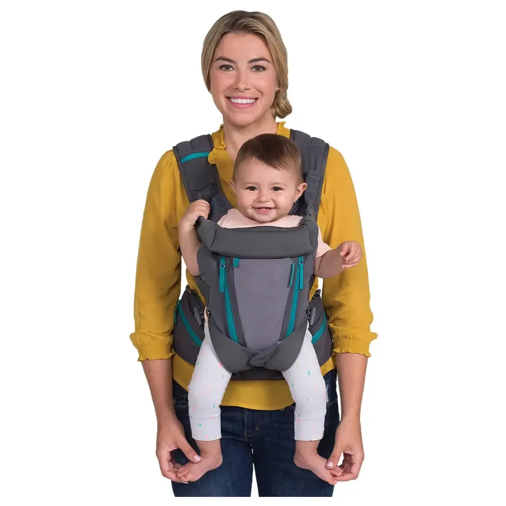 Infantino Carry On Multi-Pocket Carrier, Grey & Black