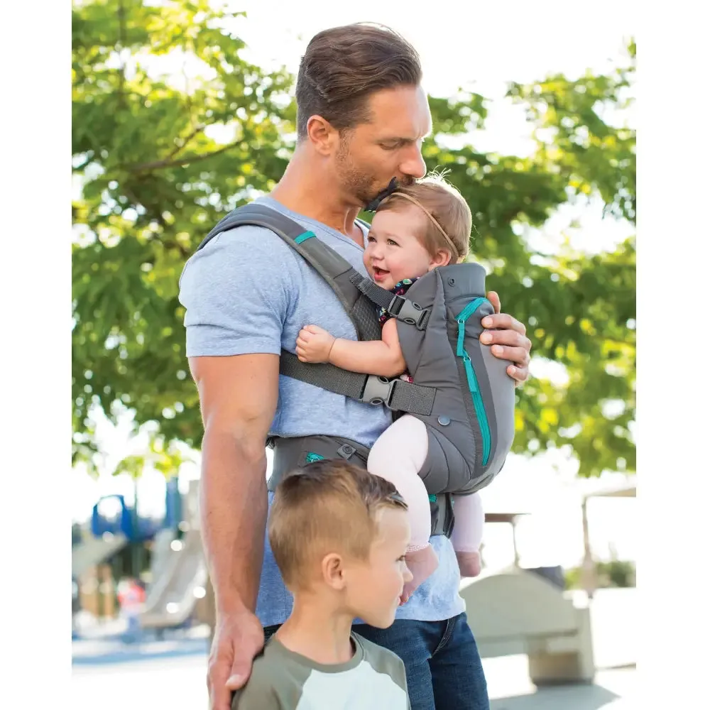 Infantino Carry On Multi-Pocket Carrier, Grey & Black