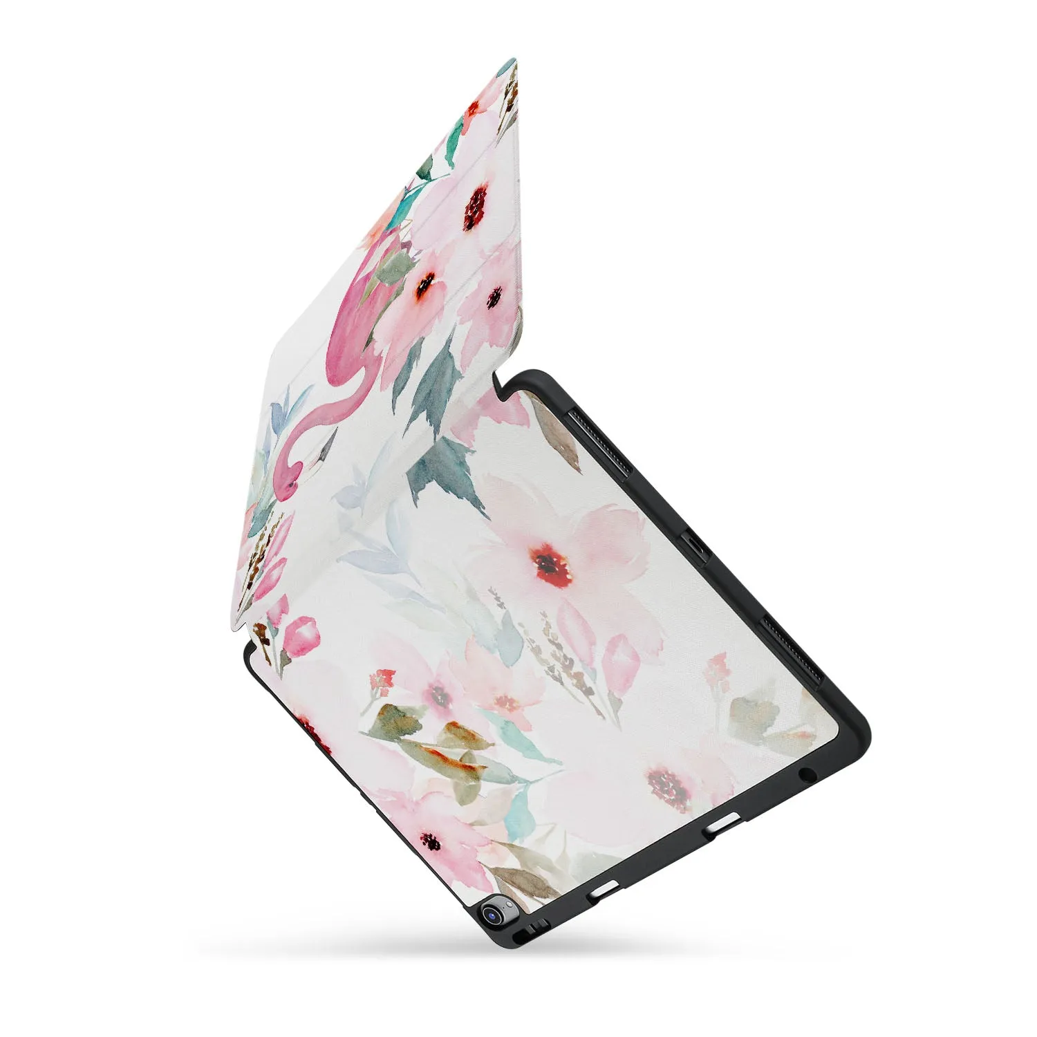 iPad Trifold Case - Flamingo