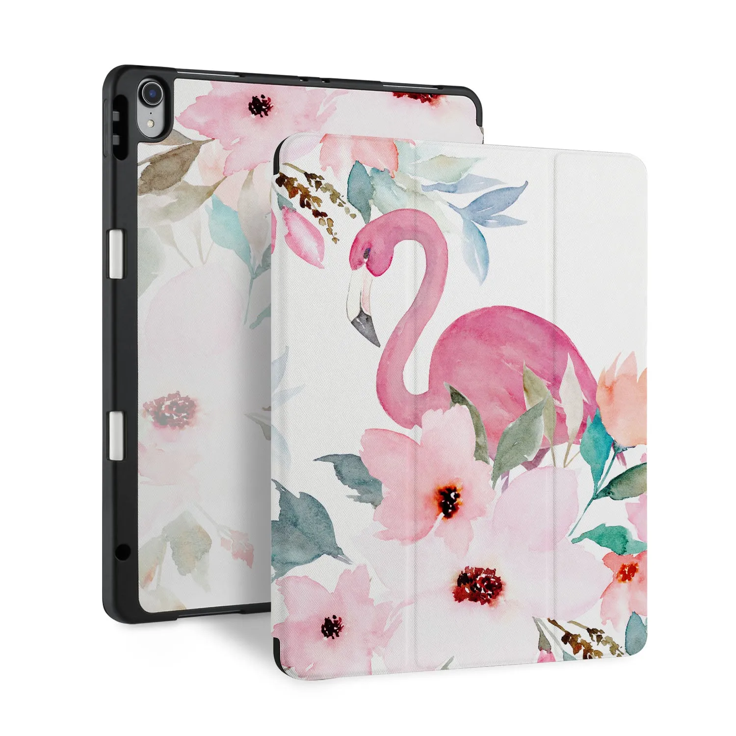 iPad Trifold Case - Flamingo