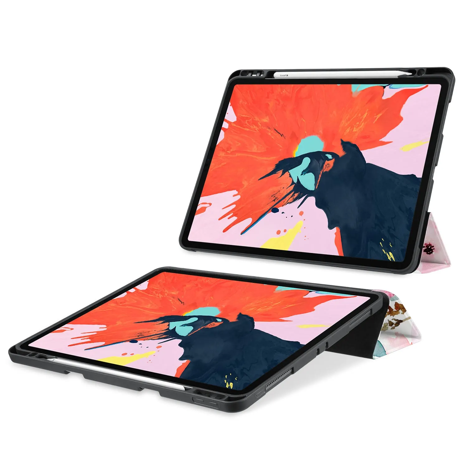 iPad Trifold Case - Flamingo