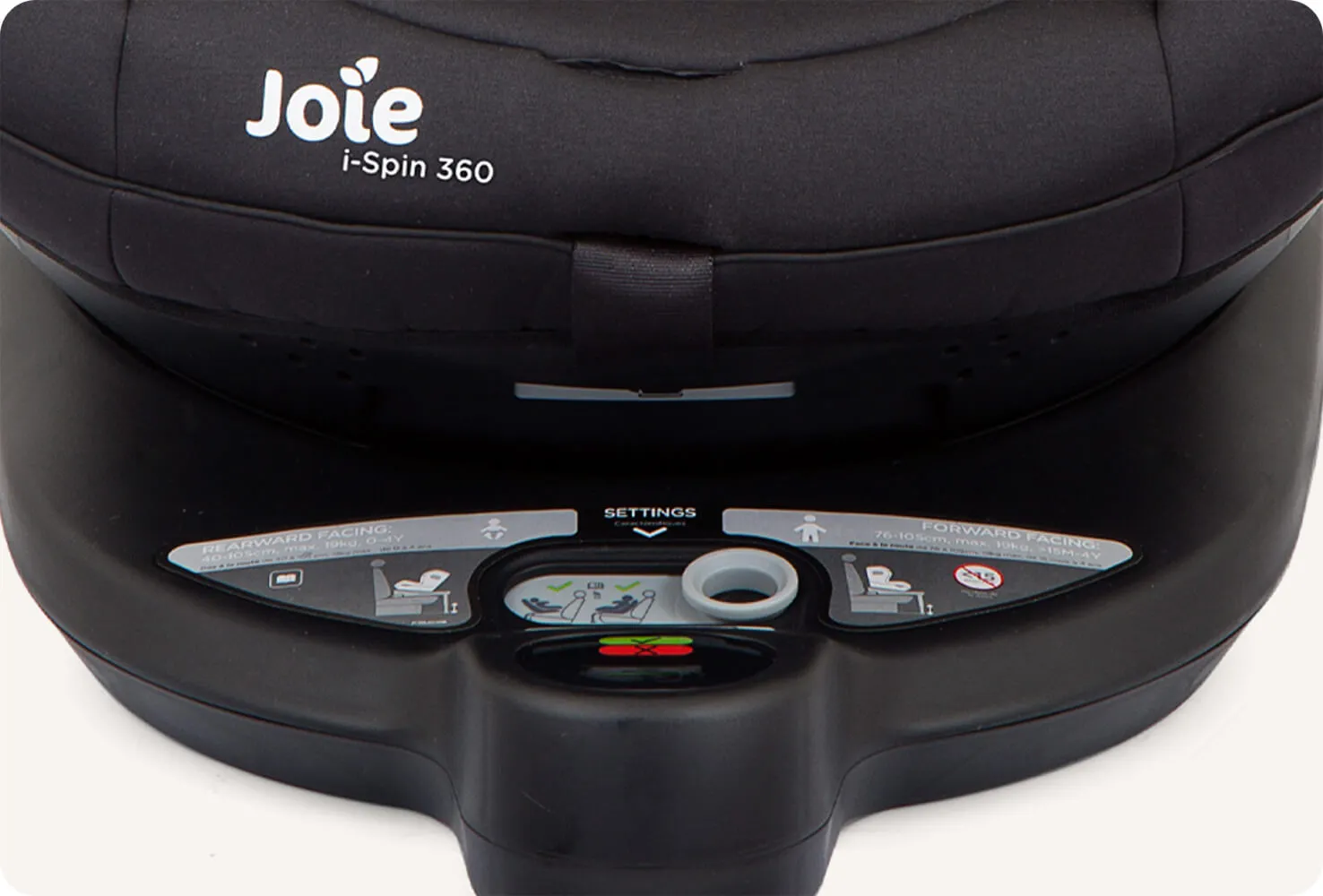 Joie Baby Seat I-Spin 360 (Birth to 4Years) Coal