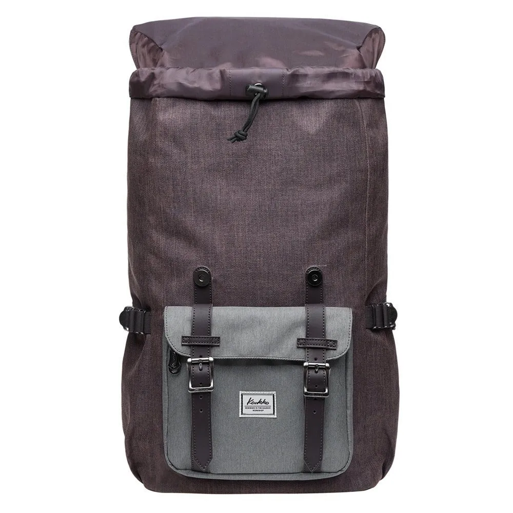 KAUKKO Backpack for city trips, EP5-4 ( Grey Coffee / 20.3L)