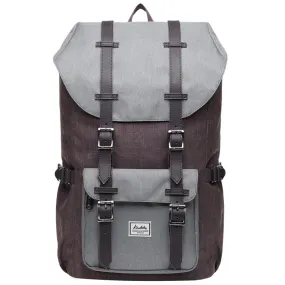 KAUKKO Backpack for city trips, EP5-4 ( Grey Coffee / 20.3L)