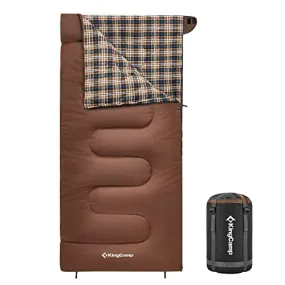 KingCamp Sleeping Bag Cotton Flannel Sleeping Bags for Adults