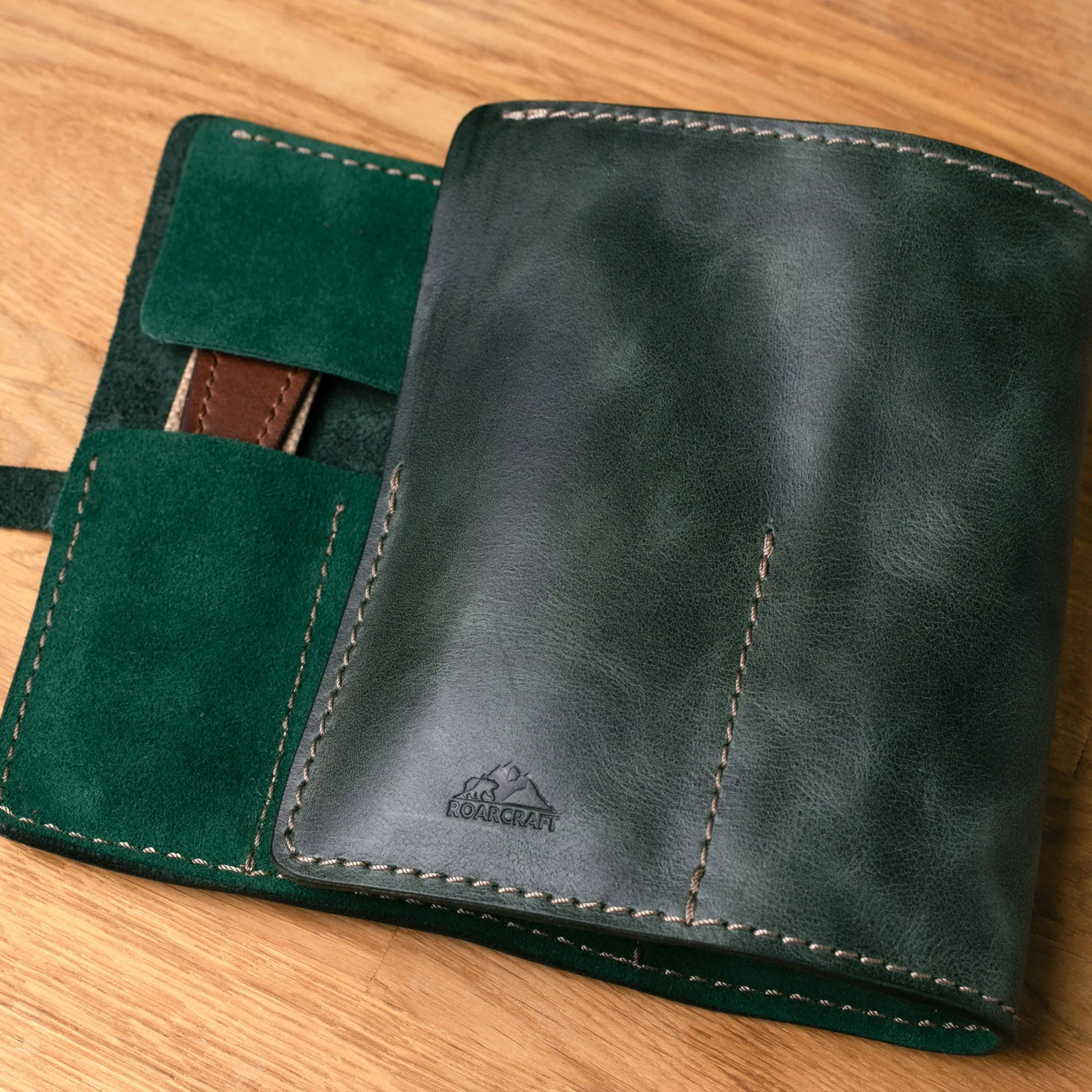 Leather Travel Watch Roll