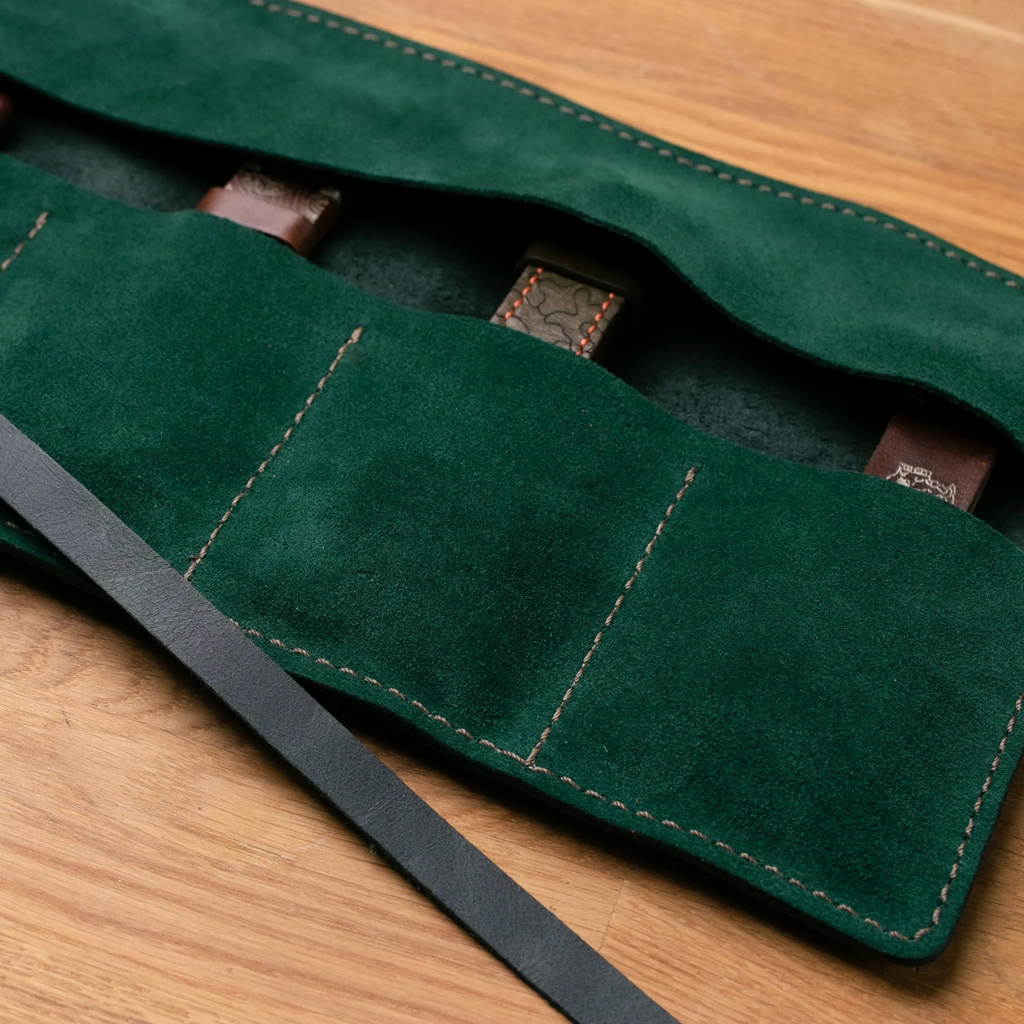 Leather Travel Watch Roll