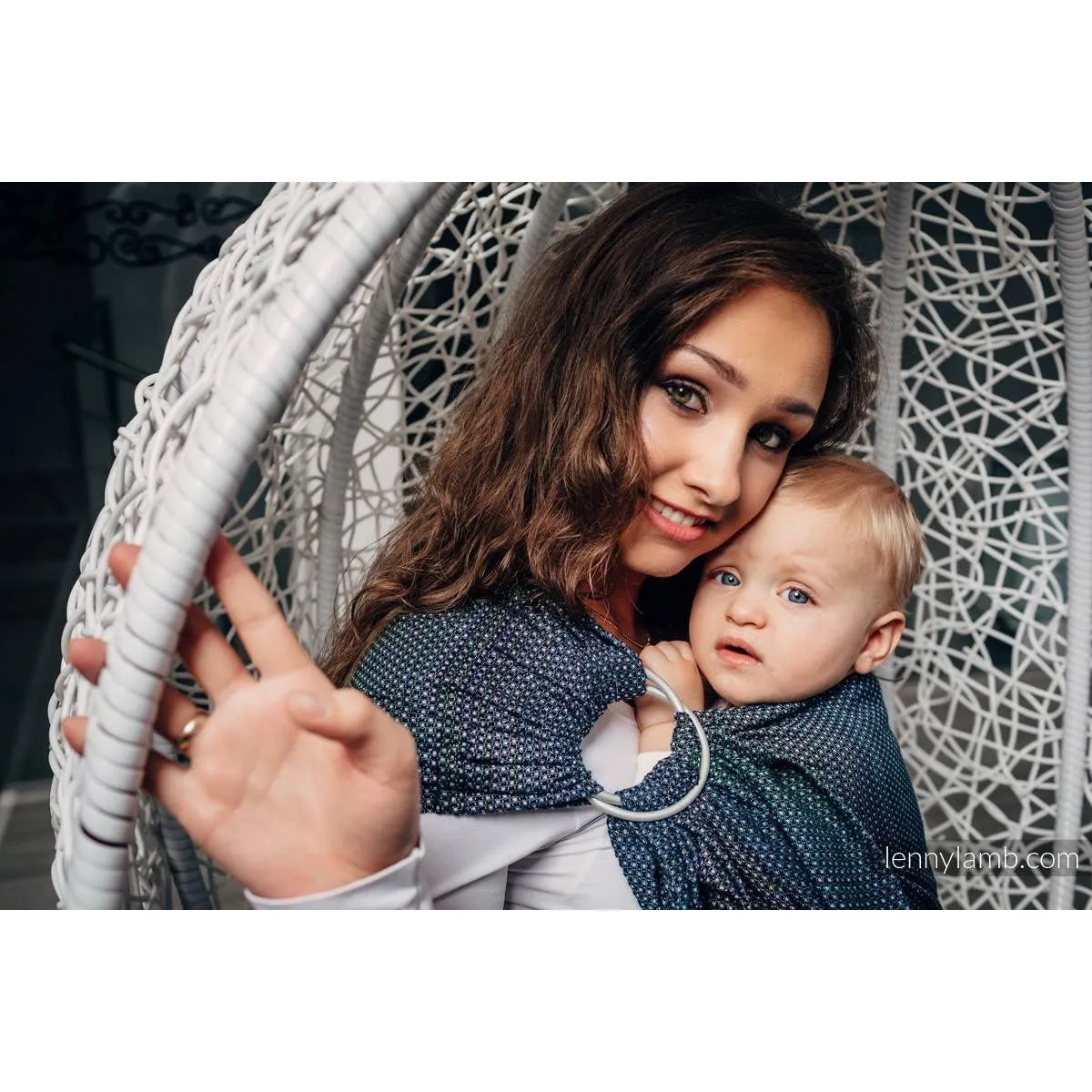 Lenny Lamb Ring Sling - Little Pearl Chameleon