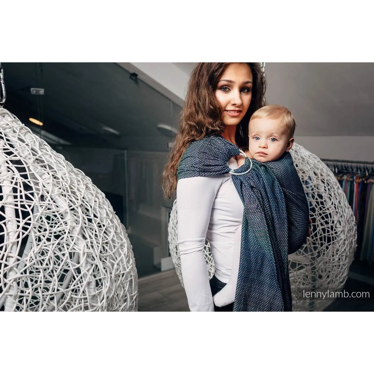 Lenny Lamb Ring Sling - Little Pearl Chameleon