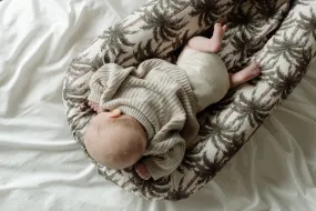 Lilly & Co x Friday Flamingo Palm Print Baby Nest - Limited Edition