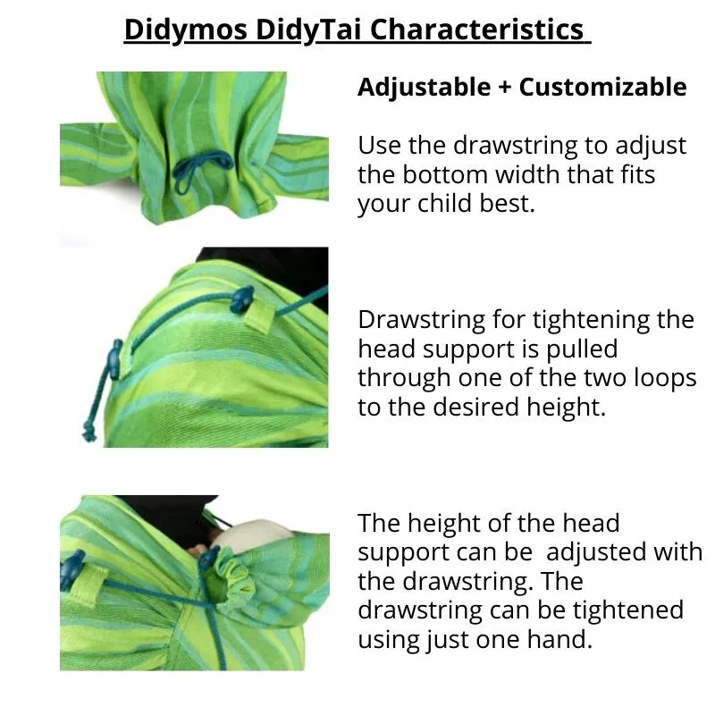 Lisca Grigio DidyTai Mei Tai by Didymos