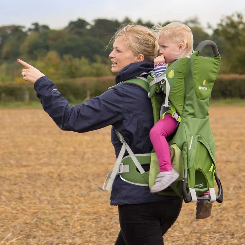 LittleLife Adventurer S2 Child Carrier - Green