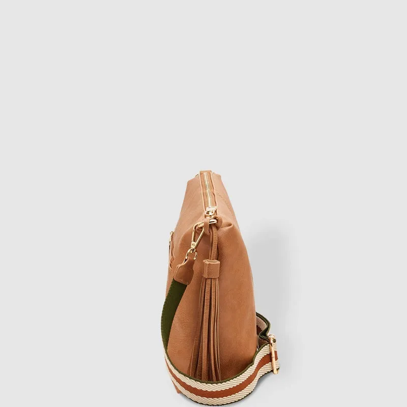 Louenhide - Kasey Crossbody - Camel Stripe
