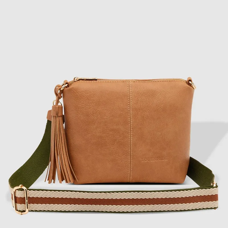 Louenhide - Kasey Crossbody - Camel Stripe