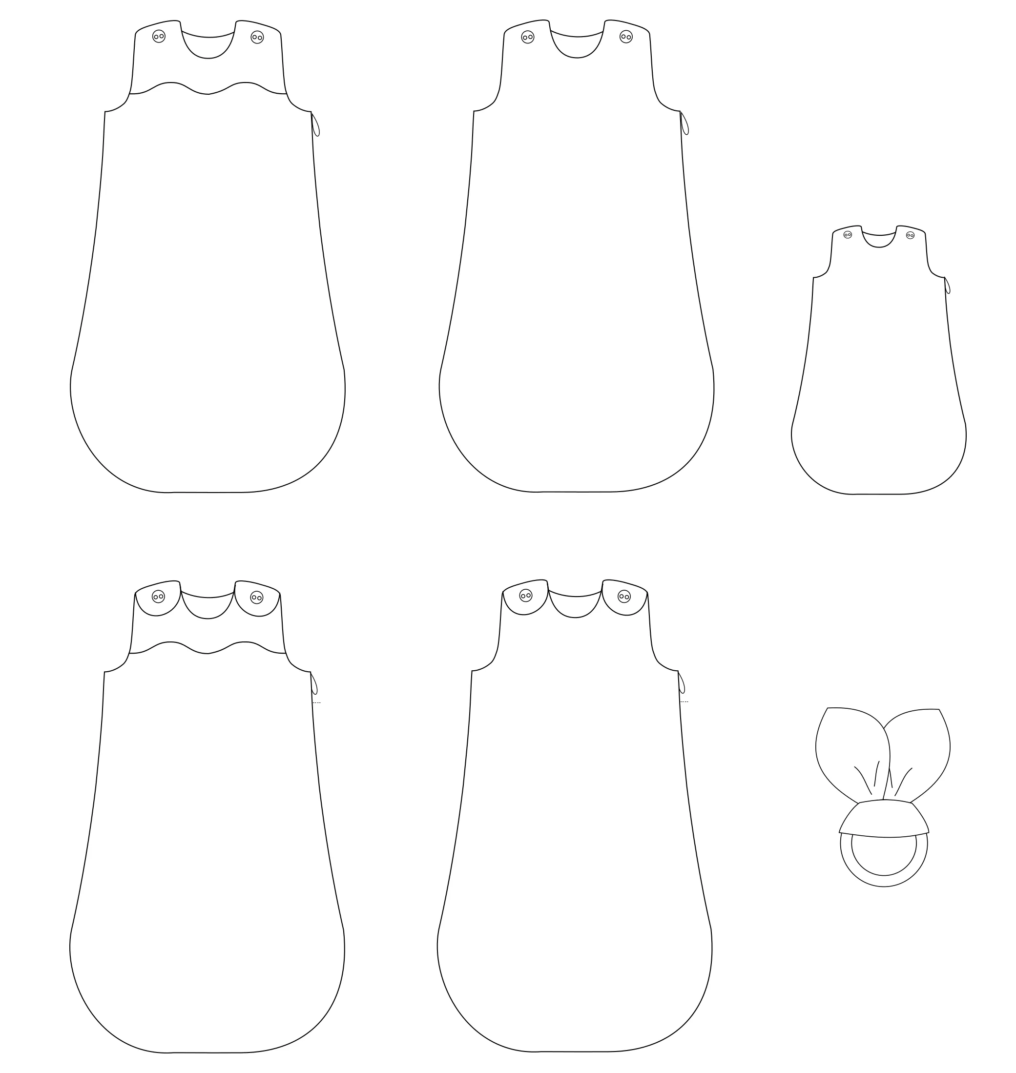 Lua Sleep Sack Sewing Pattern
