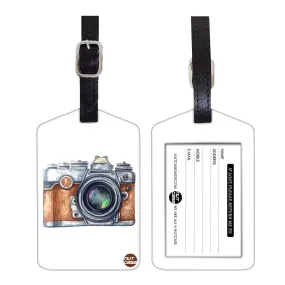 Luggage Tags Set Of 2 -  CAMERA