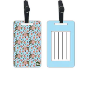 Luggage Tags Set Of 2 -  Panda & Rabbit