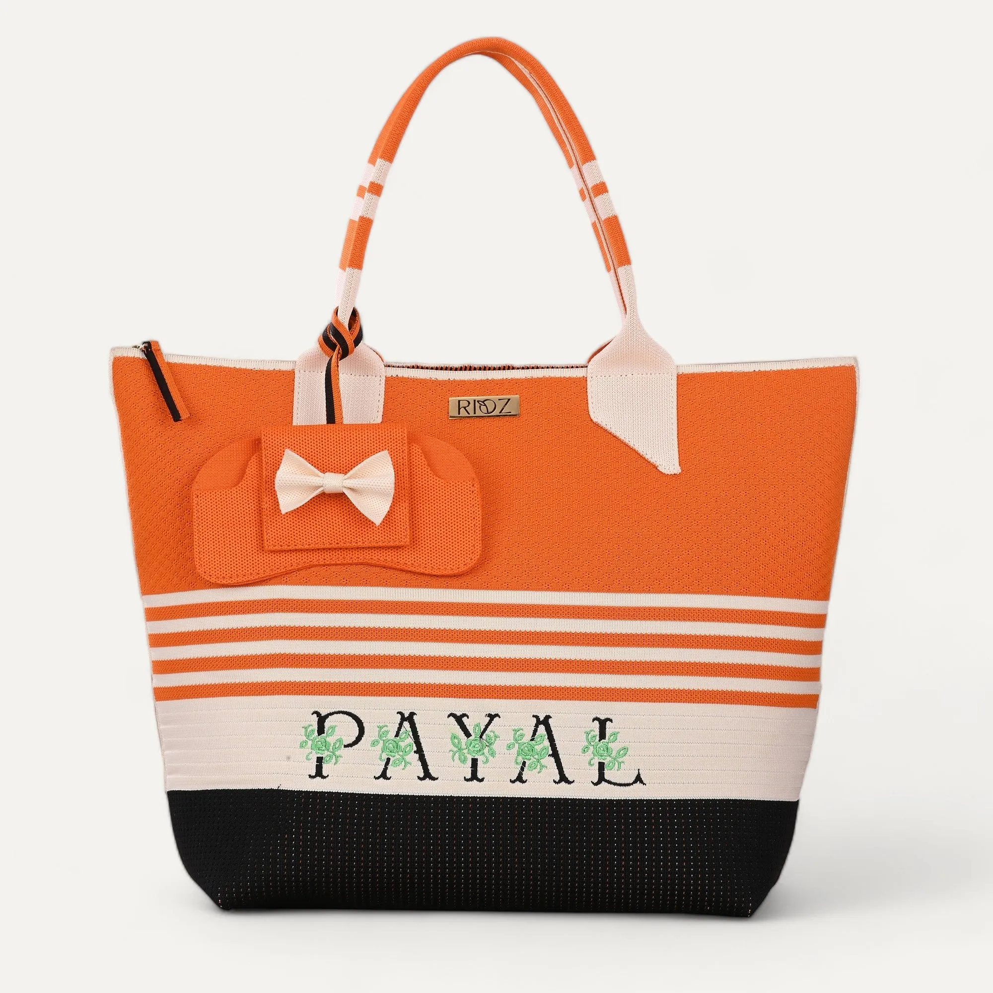 Luna- Zipper Tote Bag