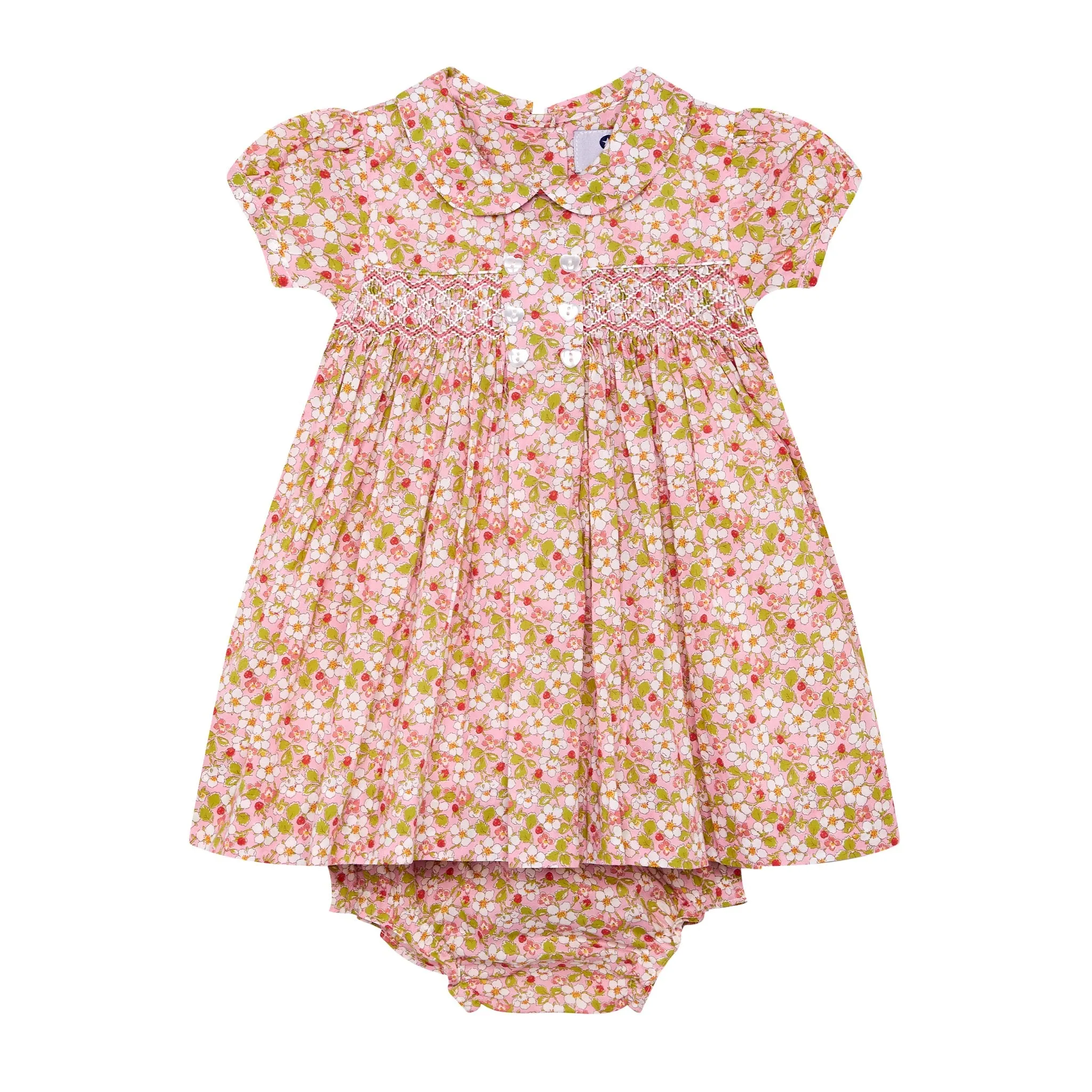 Made With Liberty Fabric:  Baby Dress - Josette