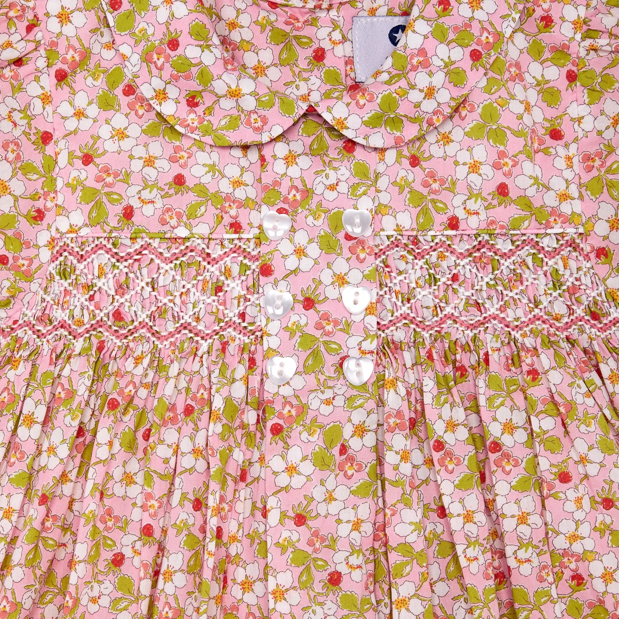 Made With Liberty Fabric:  Baby Dress - Josette